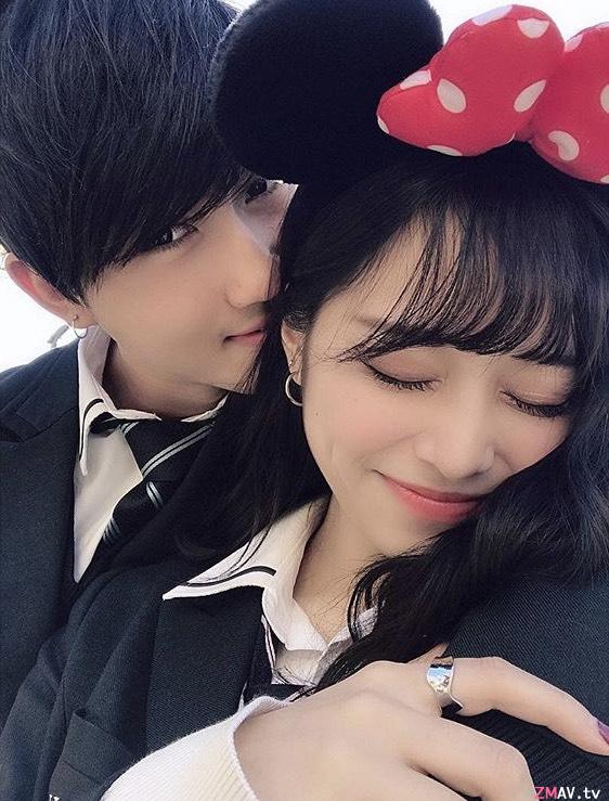 Japanese girl and former manager of the baseball club leaked