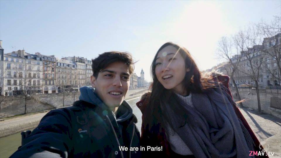 Asian blogger Luna Okko , the sex diaries episode 22, toned buttocks with huge cock in the riding position