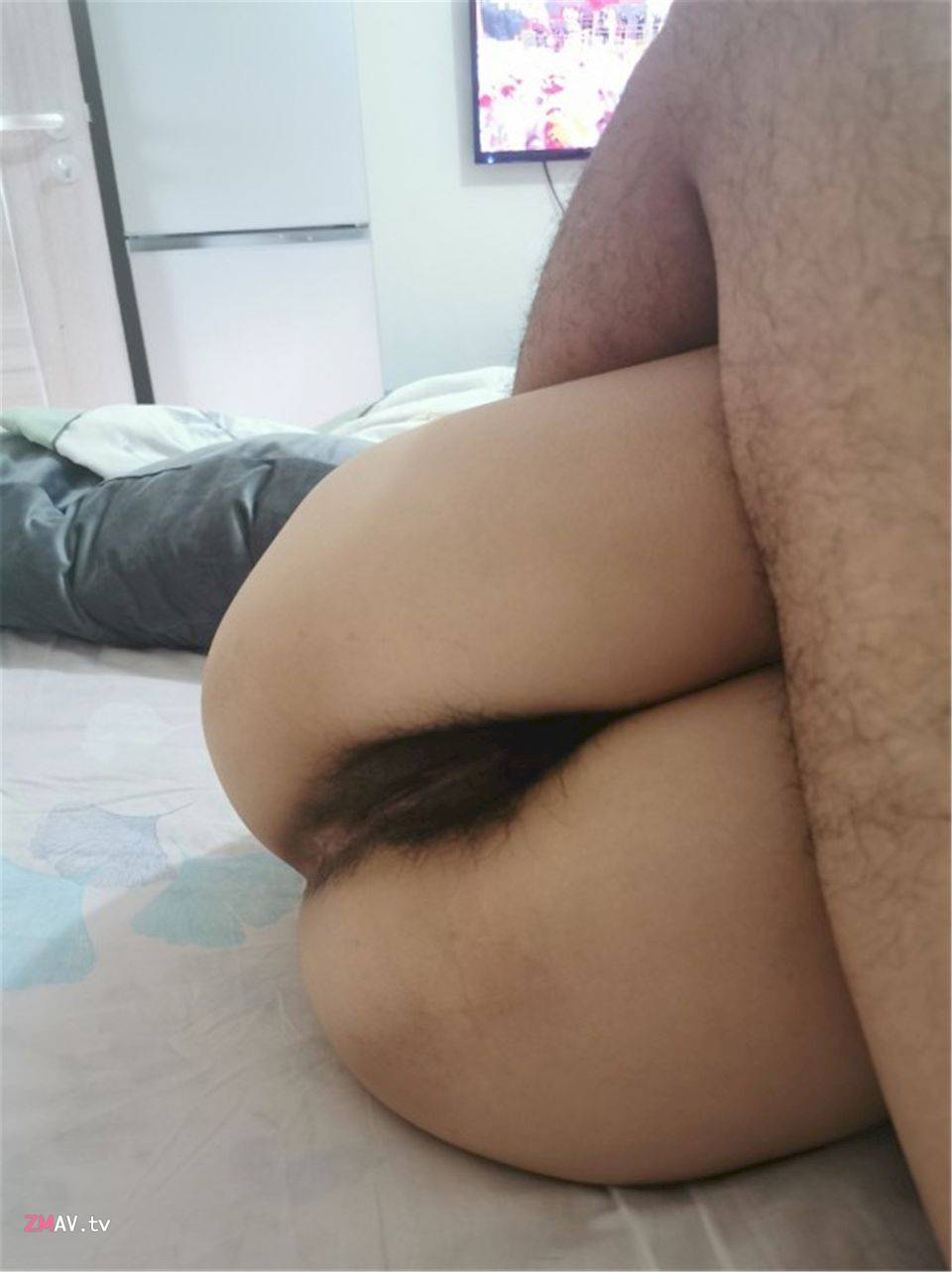 The best hairy long-legged beauty from the University of Economics [Liu X tong] sex tape leaked