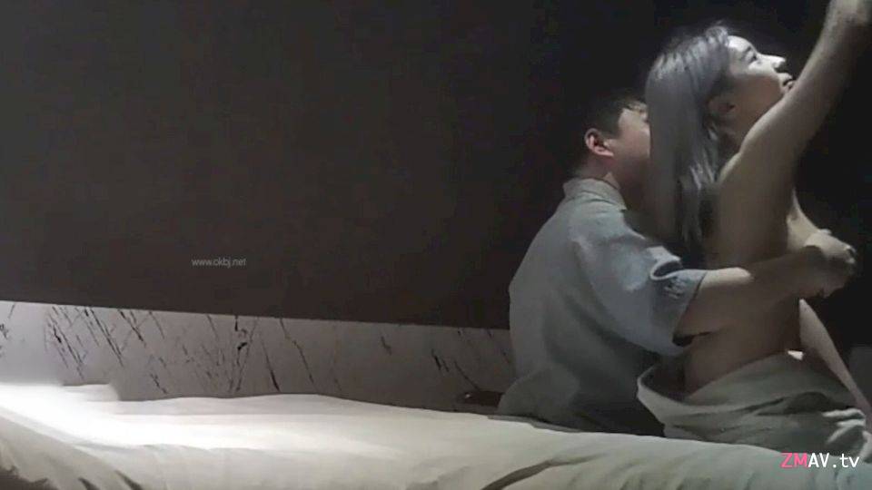 Korean Fat Tiger hooks up with big tits girl, looks heavy but his sex skills is good