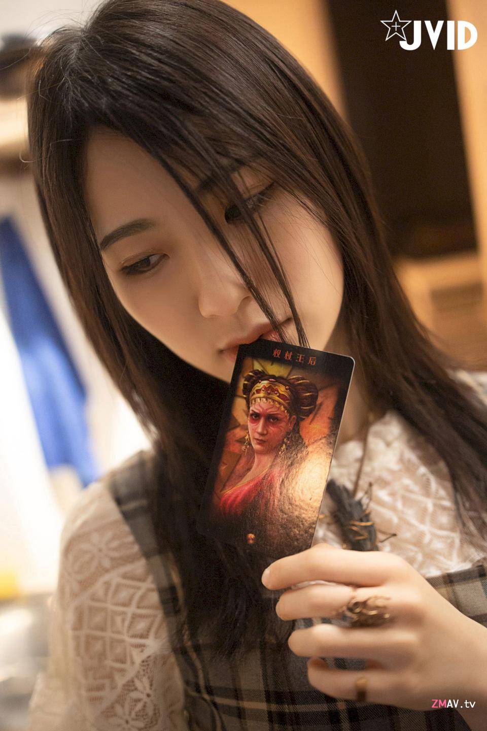 The stunning goddess [lethekhaos] photo shoot, white skin and beautiful appearance turned into a tarot girl