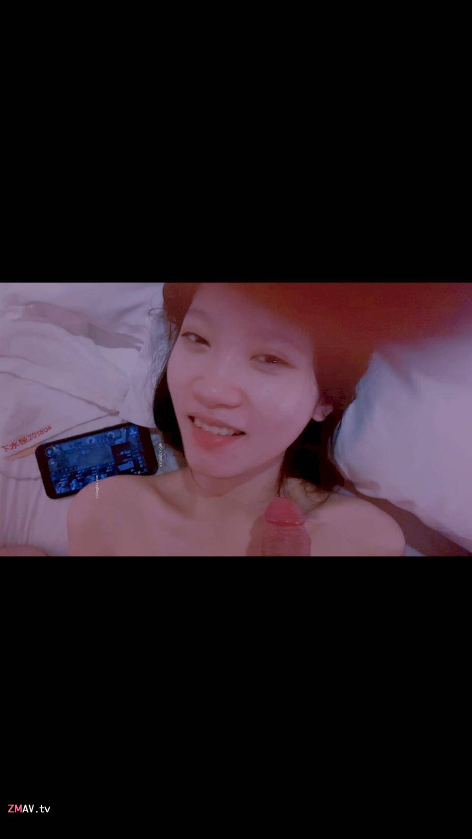 The tattooed girl with fair skin and good figure