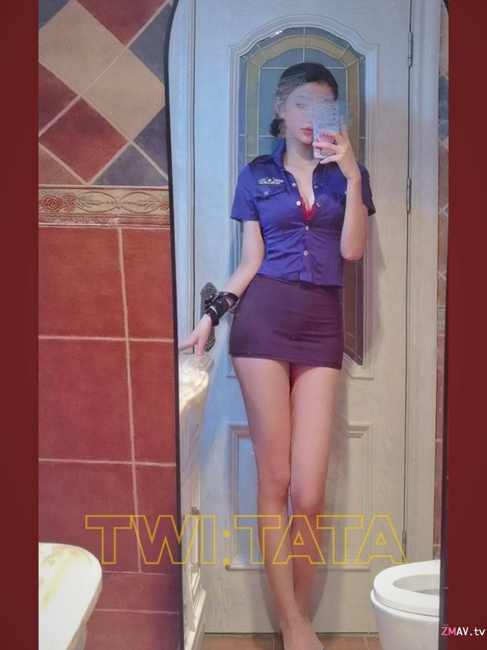 sister [TATA] twitter private sex video, tall, slender waist and skilled hand blowjob