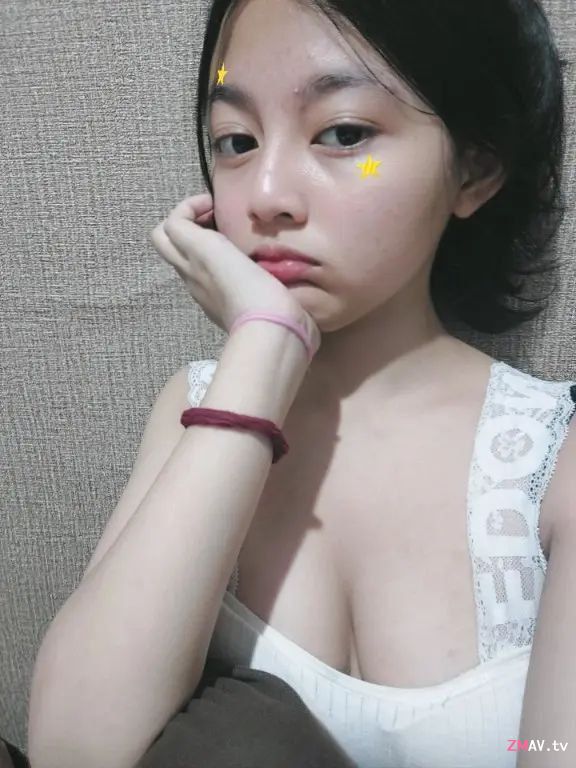 Sweet and lovely girl with beautiful breasts
