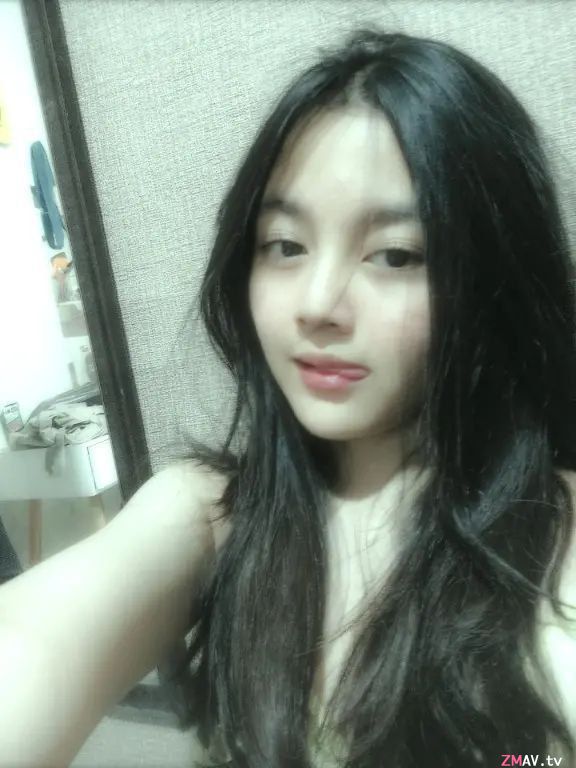 Sweet and lovely girl with beautiful breasts