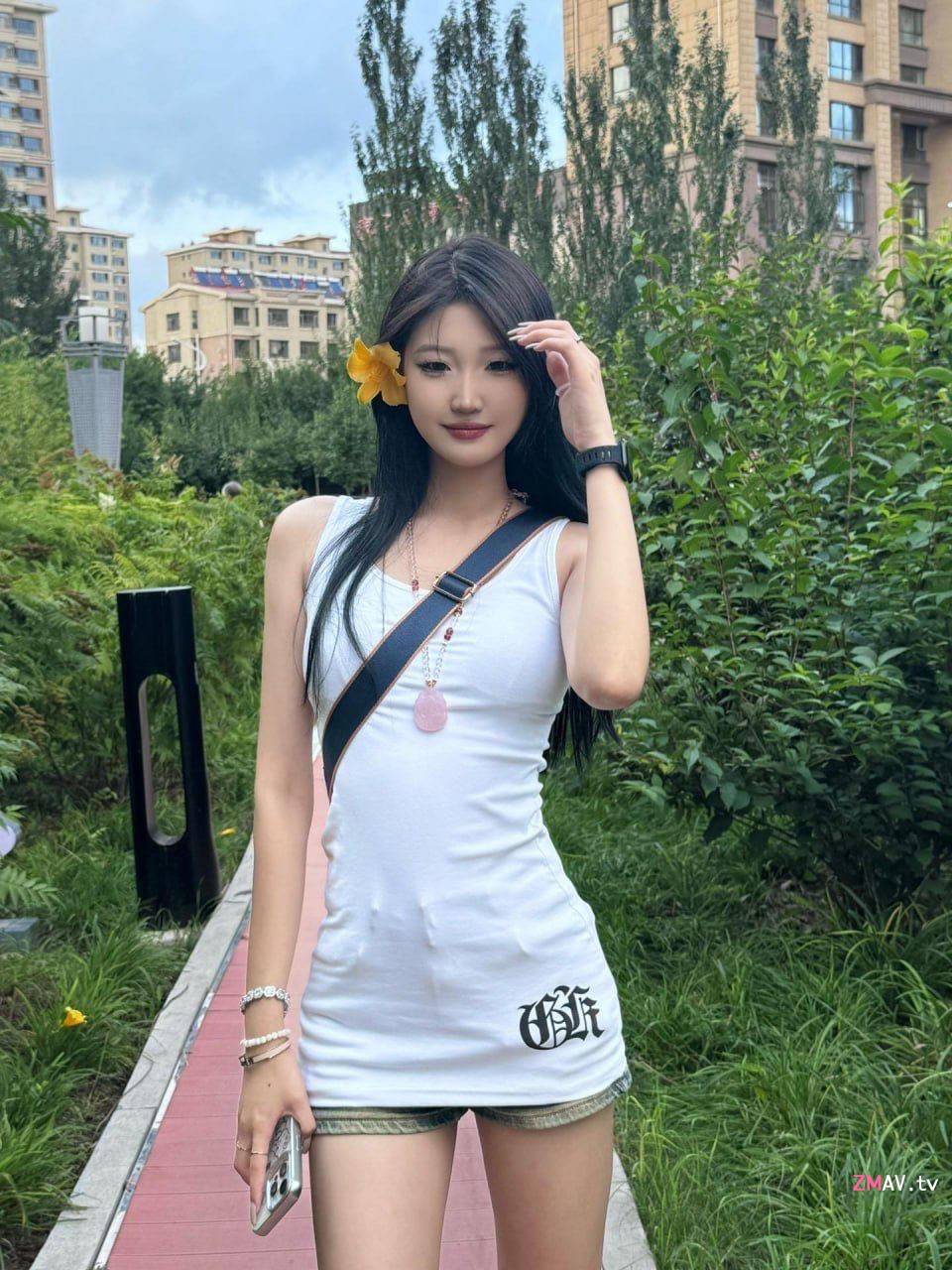 Beautiful young woman from Inner Mongolia passionately makes love with her boyfriend